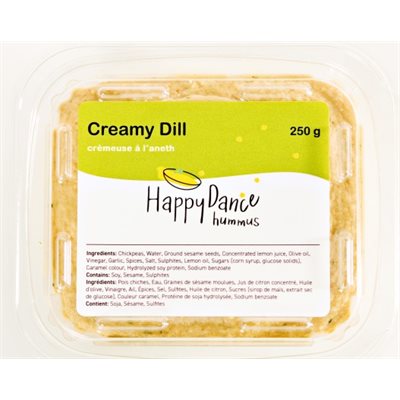 Happy Dance Hummus Creamy Dill 12 / 250g