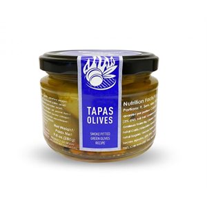 Torremar Tapas Olives Smoked Pitted12 / 280g